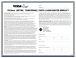 VEKAblue Warranty